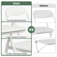 thumbnail image 7 of ELPOSUN 500LB Oversized Zero Gravity Chair Patio Reclining Chair with Cushion, Outdoor Folding Adjustable Recliner with Cup Holder, Foot Rest & Padded Headrest, 7 of 7