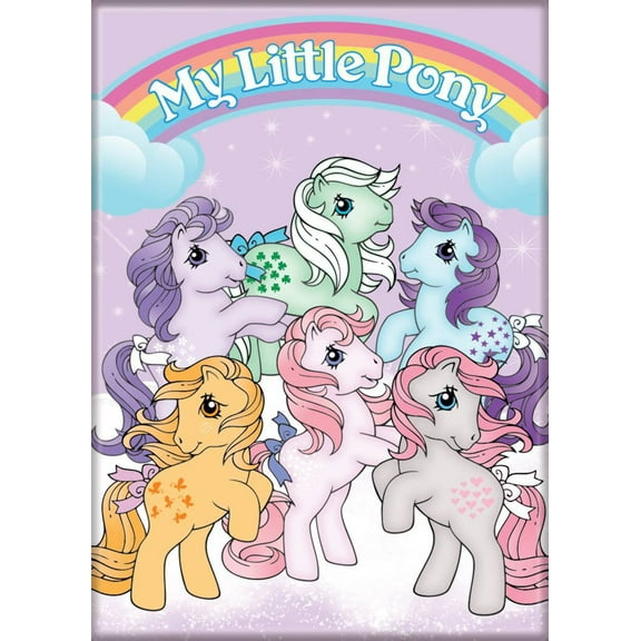My Little Pony Retro Pony Group Magnet