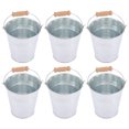 thumbnail image 4 of 6Pcs Tinplate Bucket French Fries Storage Holder Snack Bucket for Bar Party, 4 of 8