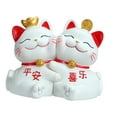 thumbnail image 4 of Sujetalibros para niños figuras de gatos Macarena decorativos de Feng Shui, 4 of 8