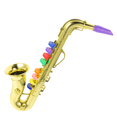 thumbnail image 2 of Jouet de Simulation Saxophone Instrument de Musique Jouet Saxophone pour Tout-Petits Jouet pour Enfants comme Montré, 2 of 6