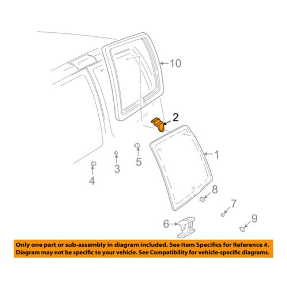 GM OEM Back Door-Hinge 15982180
