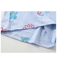 thumbnail image 3 of WIBACKER Little Girls Pajamas Short Sleeve 100% Cotton Toddler Pjs Floral Sleepwear Summer 2 Pieces Pajama Sets 2-7T, 3 of 9