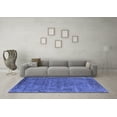 thumbnail image 3 of Ahgly Company Indoor Rectangle Oriental Blue Industrial Area Rugs, 7' x 9', 3 of 4