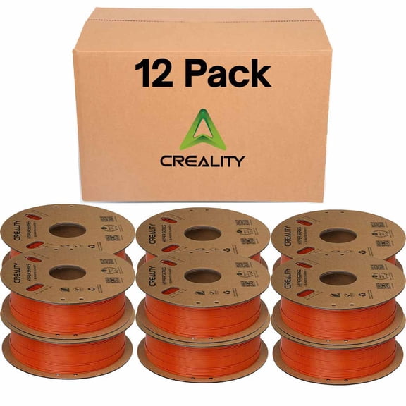 Creality Hyper PLA 3D Printer Filament 600mm/s High-Speed /-0.03mm For Creality K1 Max Ender-5 S1 Anycubic Prusa Bambu Brown 12 Unit per pack