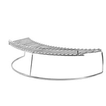 BBQGuys Signature 17-Inch Stainless Steel Warming Rack - Fits Big Green Egg Large & Kamado Joe Classic - BBQ-KW-17-SS