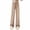 H53 Khaki, variant on SJLDQY Girls Wide Leg Pants Casual High Elastic Waist Baggy Pants for Girls Summer Solid Color Straight Leg Trousers