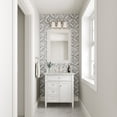 thumbnail image 2 of James Martin Vanities 148-M29-SL Weston 29 in. Rectangular Mirror, Silver Gray, 2 of 2
