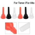 thumbnail image 4 of 2Pcs for Alto Tenor Trombones Mouthpiece Abs Plastic Beginners Exercising White Tenor Sax, 4 of 4
