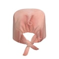 thumbnail image 2 of Salouo Pig'S Tail Print Adjustable Working Caps,1 Pcs Working Hats Elastic Scrub Hats Elastic Tie Back Hats Unisex Nurse Scrub Cap Nurse Hats ,One Size, 2 of 7