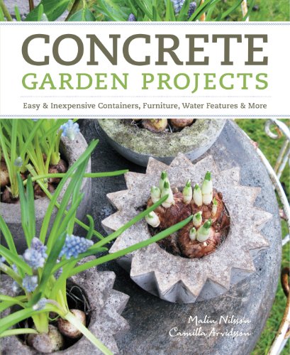 Concrete Garden Projects: Easy   Inexpensive Containers, Furniture, Water Features   More, Pre-Owned  Paperback  1604692820 9781604692822 Camilla Arvidsson, Malin Nilsson