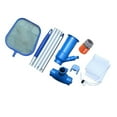 thumbnail image 3 of Deluxe Swimming Pool Cleaning Kit with SpaPool Vacuum Cleaner,Semi-deep Skimmer Net & Adjustable Pole,Ideal for Cleaning above Ground Pools, Inflatable Pool, 3 of 9