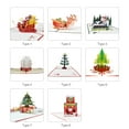 thumbnail image 3 of Amdohai 3D Pop Up Christmas Cards Greeting Holiday Cards with Envelope Xmas Decoration Ornament Xmas Tree Snow Pattern Cards New Year Holiday Festivals Gift, 3 of 6