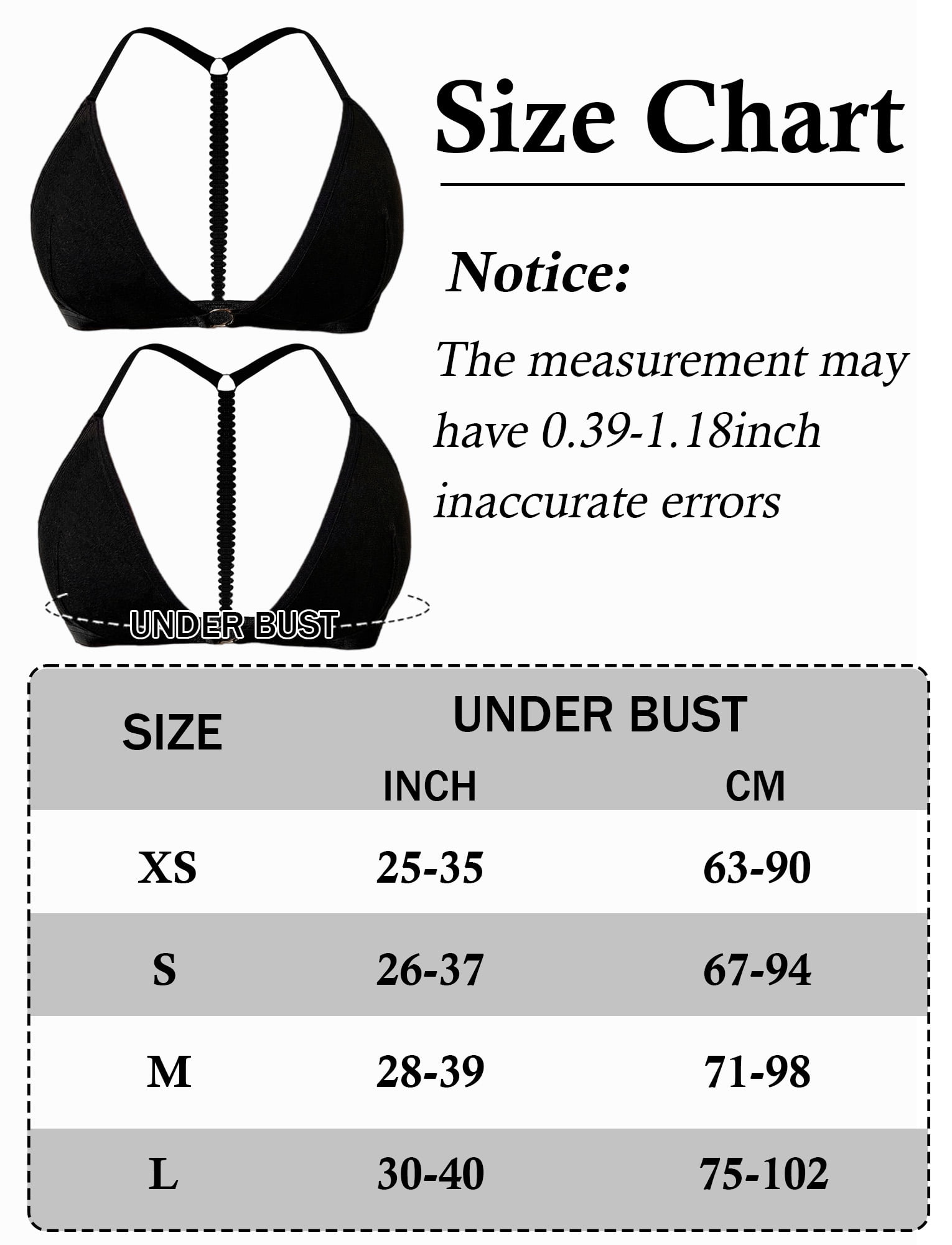 Women 2 Piece Triangle Bras V Neck Wireless Bra Tops No Padded Low Cut Plunge Bra Seamless Wireless Sexy Bra Wire Free Spaghetti Strap Bra Underwear