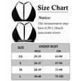 thumbnail image 6 of Low Cut V Neck Bra for Women 2 Piece Triangle Bralette Wireless Backless Bras Racerback Spaghetti Straps Seamless Bra Tops Underwear, 6 of 6