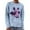 F-Light Blue, variant on QHFBli Knit Graphic Sweaters for Women Cashmere Long Sleeve Crew Neck Sweaters Oversized Pullover Fall Winter Soft Tops