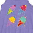 thumbnail image 2 of Instant Message - Ice Cream Pop - Toddler & Youth Girls A-line Dress, 2 of 5