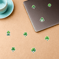 thumbnail image 5 of Lucky Stickers Stationery Sticker Green Clover Stickers PVC Sticker for Luggage Suitcase, 5 of 9