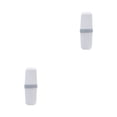 thumbnail image 1 of Matsuzay Estuche desmontable para cepillos de - Liviano Fácil de transportar Ahorro de espacio Hecho de plástico de alta PP Vaso para cepillos blanco 2Conjunto, 1 of 6