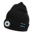 thumbnail image 3 of LEHOZIHEQ Bluetooth Beanie with Light, Unisex USB Rechargeable LED Headlamp Hat with Headphones, Built-in Speakers & Mic Winter Knitted Night Lighted Music Beanie, Gifts for Men Him Husband, 3 of 3