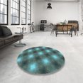 thumbnail image 4 of Ahgly Company Machine Washable Indoor Rectangle Transitional Deep-Sea Green Area Rugs, 8' x 12', 4 of 7