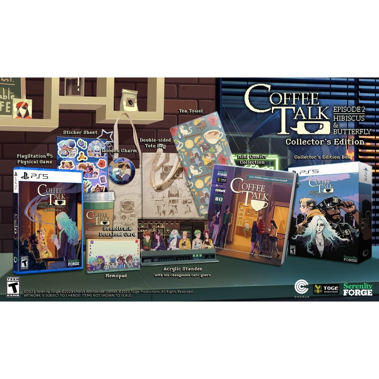 Coffee Talk Episode 2 Hibiscus & Butterfly Collector's Edition PS5 Neuf Scellé
