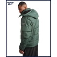 thumbnail image 2 of Chaqueta de invierno Reebok para hombre, acolchada, aislante, con capucha, talla mediana, 2 of 7