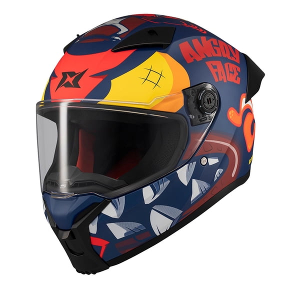 Casco Integral Axxis Fenix Doble Certificacion Rojo Talla XL