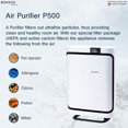 thumbnail image 2 of BONECO Air Purifier with HEPA, Remote Control and Fast Air Purification, 2 of 9