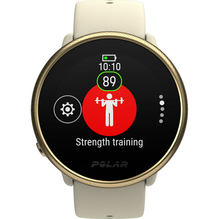 Polar Ignite 2 Fitness Watch Heart Rate GPS Activity Tracker Black - S-L 