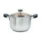thumbnail image 5 of Bateria de Cocina Ambient 21 Juego de Cacerolas Acero Inoxidable Utensilios Nylon Dorada, 5 of 13