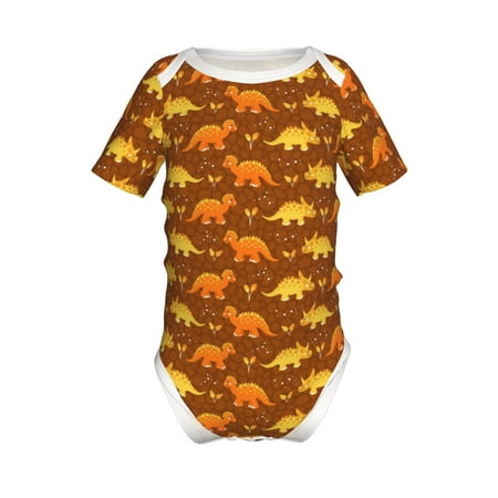 

Gaeub Dinosaurs and Leaves Print Infant Climbing Onesie Toddler Outfit Newborn Baby Bodysuit Baby Boy Girl Clothes -9M
