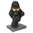 thumbnail image 6 of Hi-Line Gift Ltd. Gorilla Head with Golden Glasses, 6 of 6