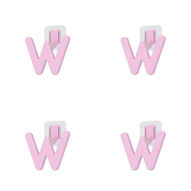 Estante para accesorios de baño Bearachild 4 paquetes rosa