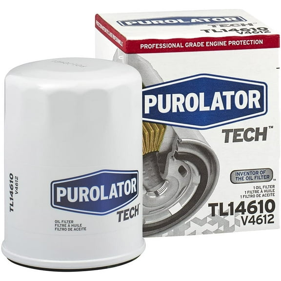 PurolatorTECH Spin-on Oil Filter, Protection Against Oil leaks with up to 96.5% Dirt Removal Power