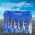 thumbnail image 4 of High Speed Steel Tap Extractor Set for Broken Screws and Bolts, Industrial and Home Repair Work, Easy Out, 4 of 7