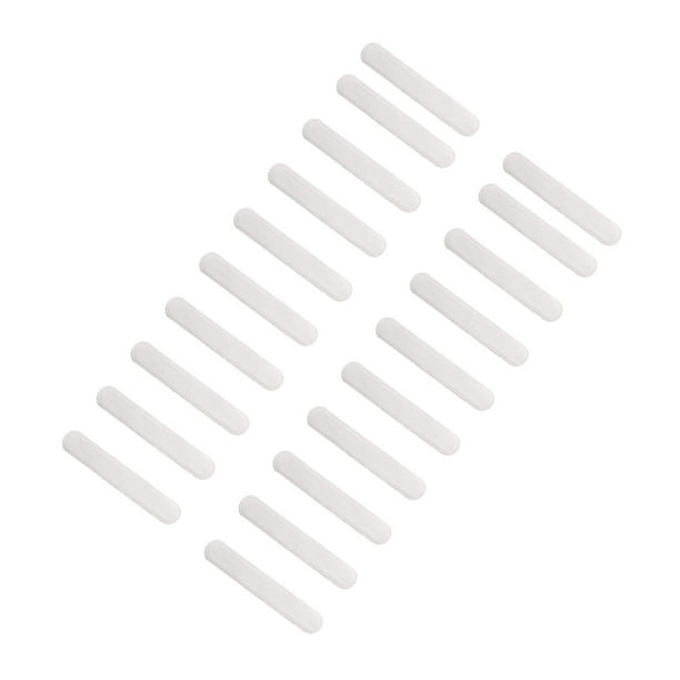 Jumpingount 20 piezas autoadhesivas para sombrero, gorra protectora, almohadillas absorbentes para el sudor, para gorra de tenis de béisbol Sombreros blanco
