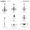 thumbnail image 5 of Livex Lighting Brookside Chandelier in Black, 5 of 7