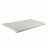Econoco - DA448/GY - 15" x 48" White Open Bottom Bullnose Shelf - Sold in Pack of 4