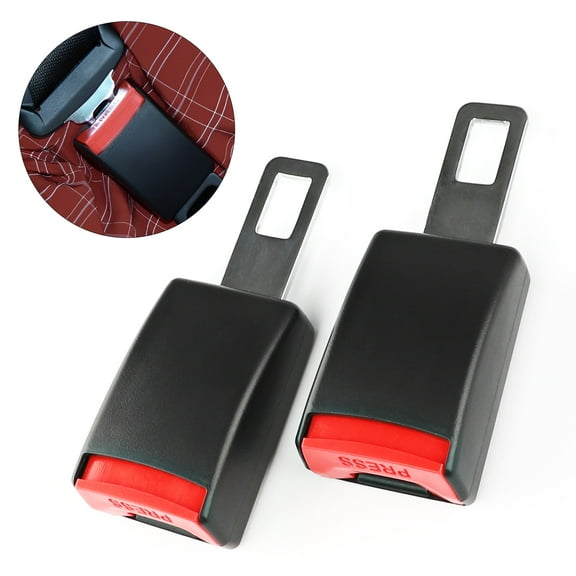Hunlyman 2Pack 4.7inch Seat Belt Extender for Cars, Universal Seat Belt Car Buckle Extension Buckle Up