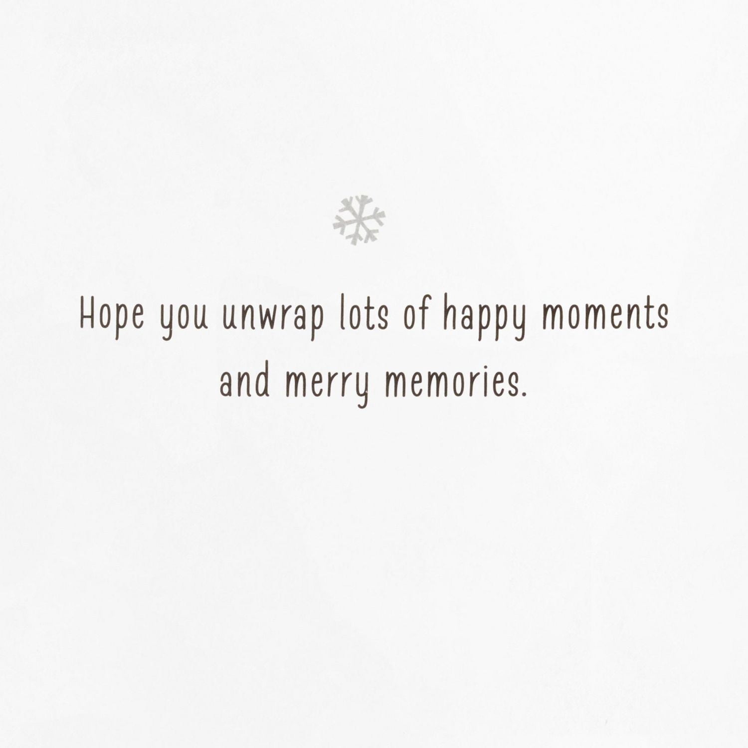 Connections from Hallmark Peanuts Snoopy and Woodstock Hugging Boxed Christmas Cards, Pack of 20