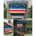 thumbnail image 6 of Outdoor Tv Cover 50 To 55 Inch, 4th of July Patriotic American Flag Waterproof And Weatherproof Tv Covers Tv Display Protectors For Outside Flat Screen Tv 75x45x4.5In, 6 of 6