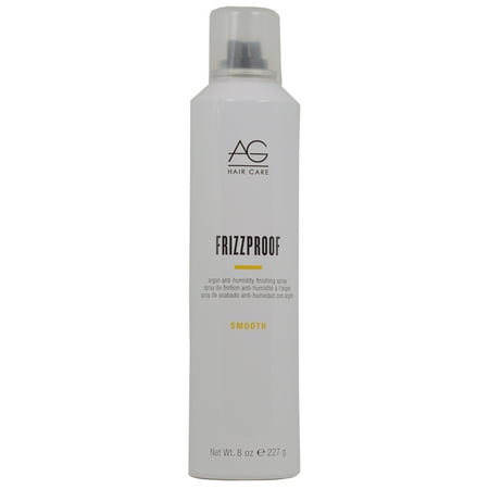 Ag Hair, Smooth - Frizzproof Argan Anti-Humidity Finishing Spray, 8 (Best Anti Humidity Hair Products For Straightening)
