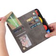 thumbnail image 5 of Case for Google Pixel 5 Magnetic Leather Zipper Wallet Cover Card Holder, 5 of 5