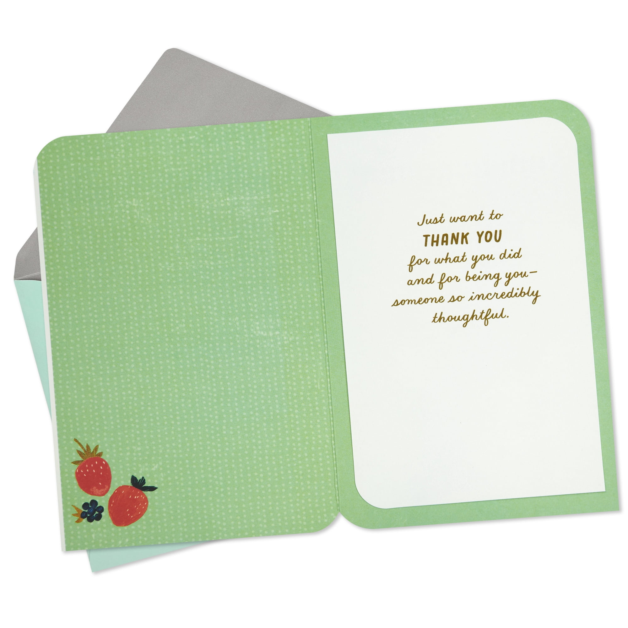 Hallmark Thank You Card (You're So Kind and Thoughtful)