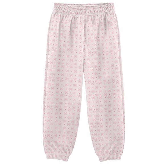Striped Pink Butterfly Boys Pants Kids Casual Sweatpants Joggers Toddler Sports Pants 3-10 Years