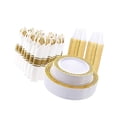 thumbnail image 2 of Lipstore 175Pcs Plastic Dinnerware Set Forks Spoon for Party Family 7.48inch fork set, 2 of 8
