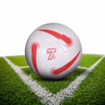 thumbnail image 1 of QualitChoice Waterproof Durable PU Soccer Ball Size 5 Machine-Stitched Unique Appearance Football Training Match red, 1 of 6