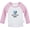 Long Pink Raglan T-shirt, variant on I'm A Cute Baby Funny T shirt For Baby, Newborn Babies T-shirts, Infant Tops, 0-24M Kids Graphic Tees Clothing (Long Pink Raglan T-shirt, 0-6 Months)