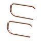thumbnail image 3 of Aretes Zulema 925 Sterling Argent Bar Stud para mujer rosa, 3 of 8